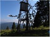 Za Ušivcem - Kapela Marije Snežne (Velika planina)